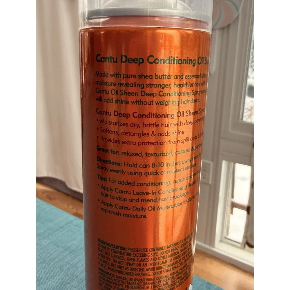 Cantu Shea Butter Oil Sheen Deep Conditioning Spray 10 oz